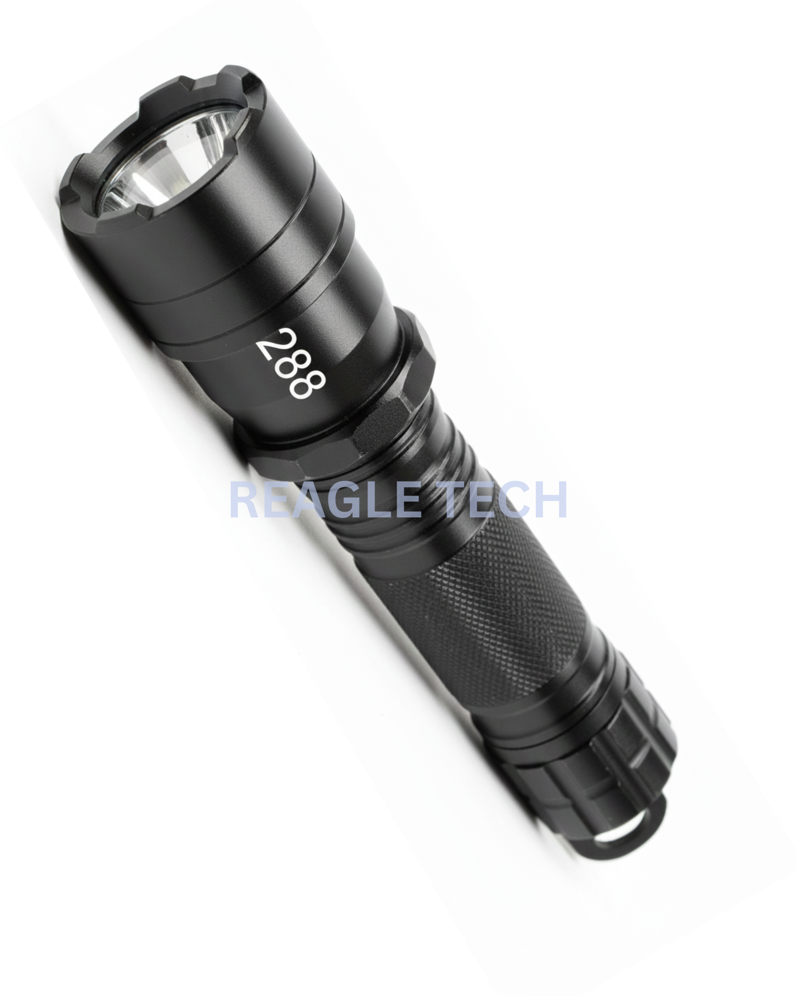 288 Type Super voltage Self-defense Stun Gun With laser Light & Emergency Light stun gun Cabinet (Black)