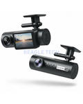Dual Dash Cam Front and Rear 1080P FHD, WiFi Dash Camera for Cars 1.97in Screen 1080P FHD Car Driving Recorder Front and Rear Car Cameras Infrared Night Vision/170° Wide Angle/Loop Recording