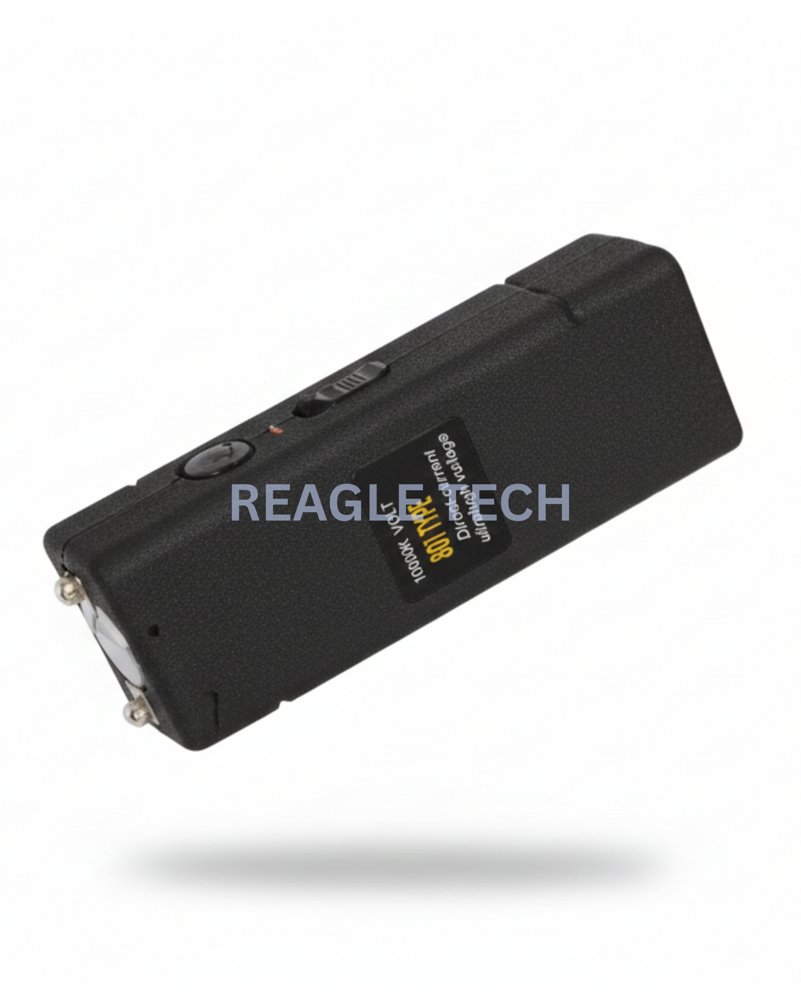 800 Type Super voltage Self-defense Stun Gun With LED Light Emergency Light stun gun Cabinet (Black)