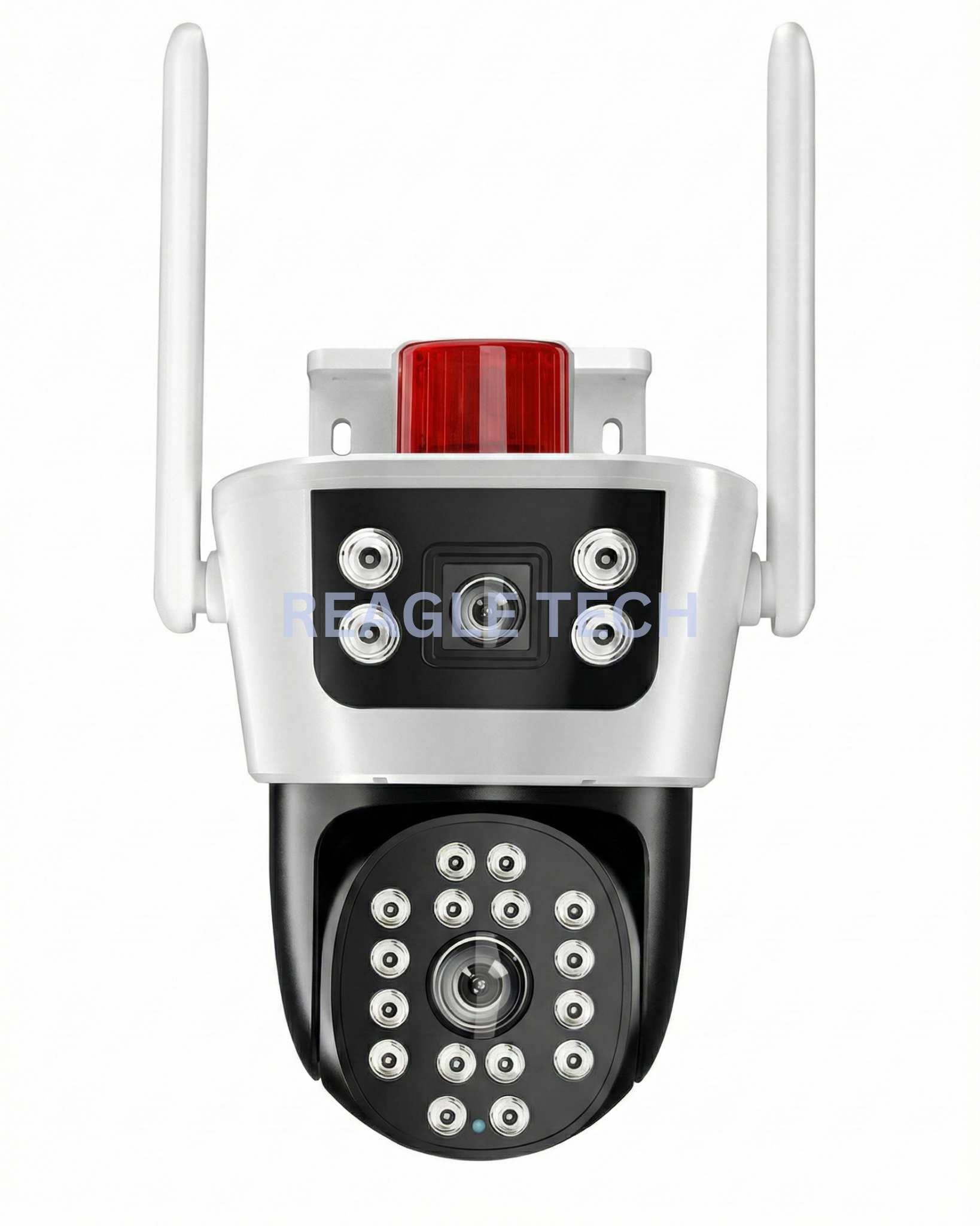 Dual Lens 4MP IP PTZ Camera with 4G sim Support Outdoor Wireless CCTV Security Camera with Ai Tracking Audio and Video Monitoring