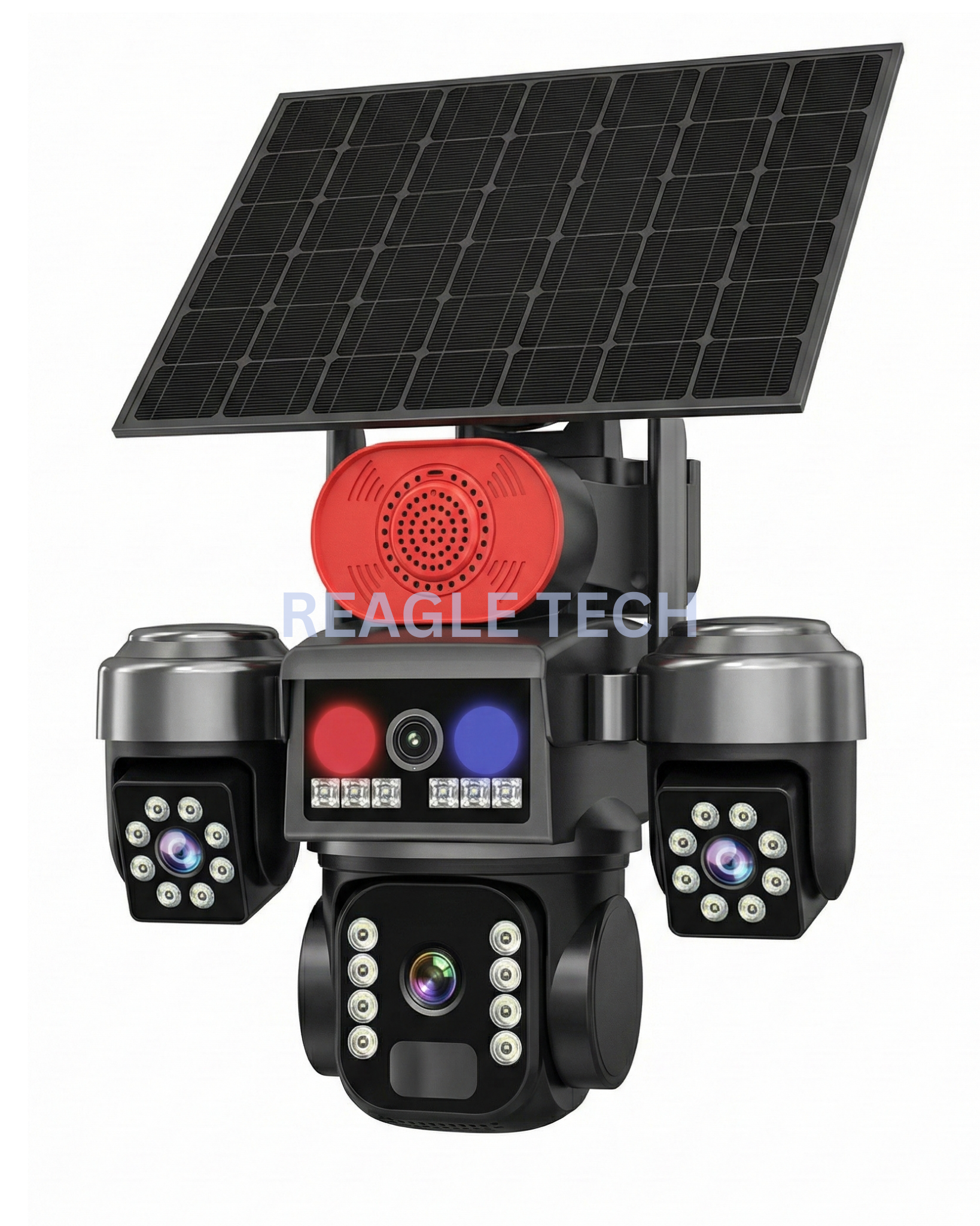 12 MP Full HD Tripple Lens 4G Solar Powered AI CCTV Camera | K7 Manual Side Rotation| Auto Tracking | Human Detection | Color Night Vision | Two-Way Audio
