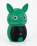 ReagleTech Bluetooth speaker with a hidden Full HD 1080P WiFi camera lens and a black speaker grill