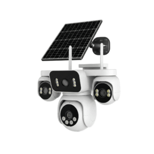 3 lens 4g Solar Outdoor Waterproof camera for security cctv