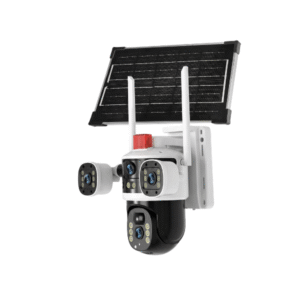 3 lens 4g solar outdoor waterproof camera for security cctv