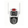 Dual lens outdoor 4g Camera waterpoof camera 4g sim enabled camera CCTV