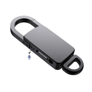 Keychain Compact Digital Voice Recorder with 8GB inbuilt storage