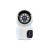2 lens WiFi indoor camera for security CCTV