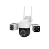 3 lens wifi waterproof outdoor camera