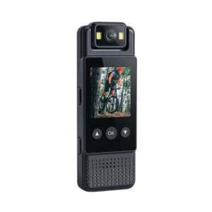 Body Worn Camera for live security with inbuilt display