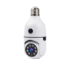 Dual Lens WiFi HD Quality indoor Bulb holder camera for safety cctv
