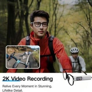 Ai Smart Glasses with video recording and live language translate