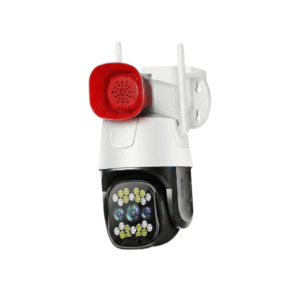 Single lens WiFi outdoor camera waterproof camera with Hooter CCTV