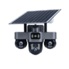 3 Lens Motorized 4G Solar Outdoor Waterproof Camera for Security CCTV