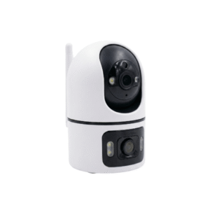 2 lens wifi indoor camera for security CCTV