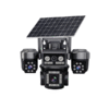 4 lens 4G solar waterproof outdoor camera for security cctv