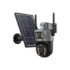 dual lens 4g Solar waterproof outdoor camera for security CCTV