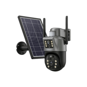 dual lens 4g Solar waterproof outdoor camera for security CCTV