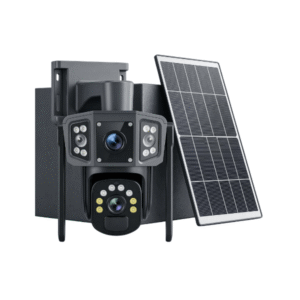 2 Lens 4G Solar Outdoor Waterproof CCTV Camera for security