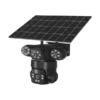 3 lens 4G solar waterproof outdoor camera for security cctv