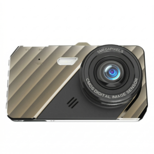 Car Dash Cam 4″ Touch Screen | 1080P HD Dual Lens DVR | 170° Wide Angle | Loop Recording | G-Sensor | Front & Rear Camera